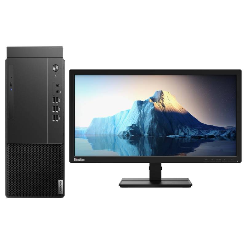 联想/LENOVO 启天M43G-B065+ThinkVision TE22-14（21.45英寸） 台式计算机