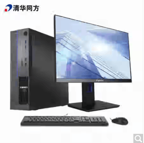 清华同方/THTF 超翔TZ830-V32+TF2416 (23.8英寸) 主机+显示器/台式计算机